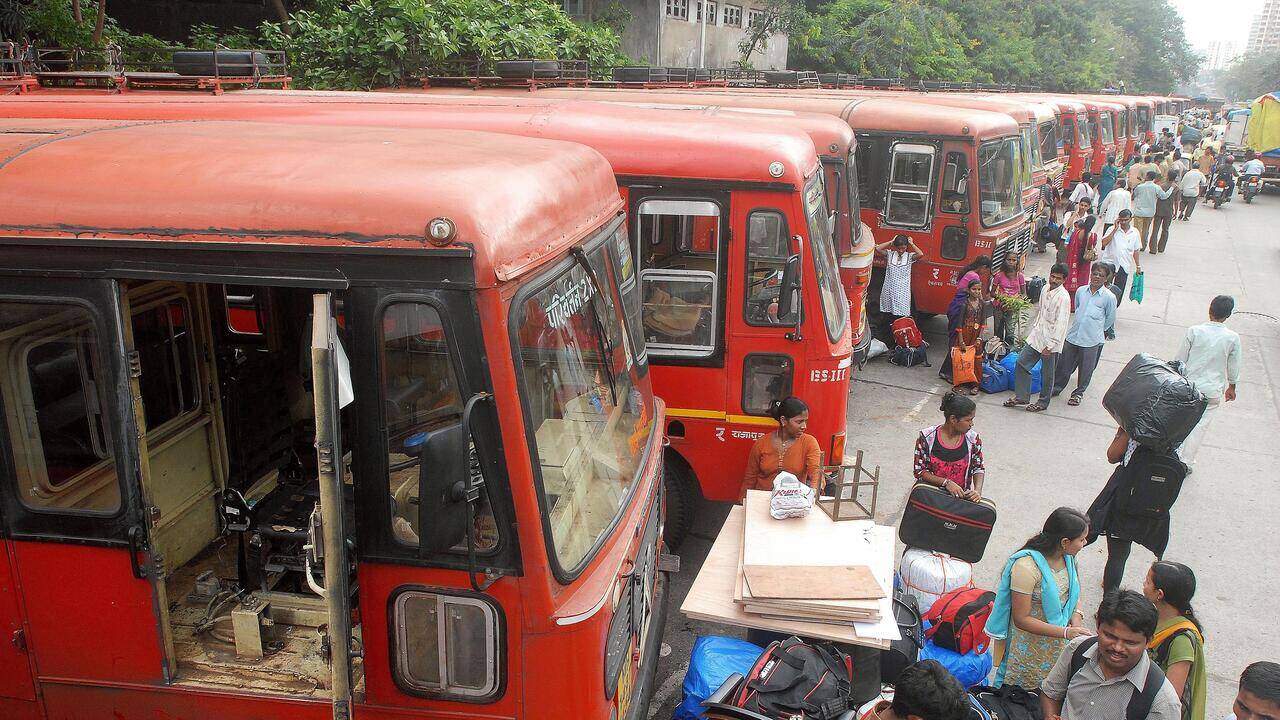 Intercity trains cancelled, minister announces 200 extra Pune-Mumbai MSRTC bus trips daily