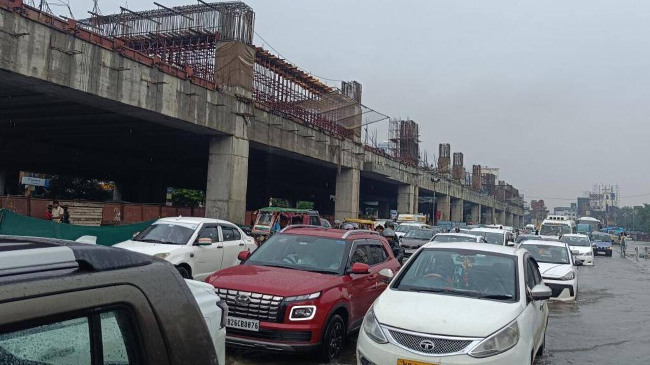 Heavy rain and waterlogging disrupt flyers’ plans