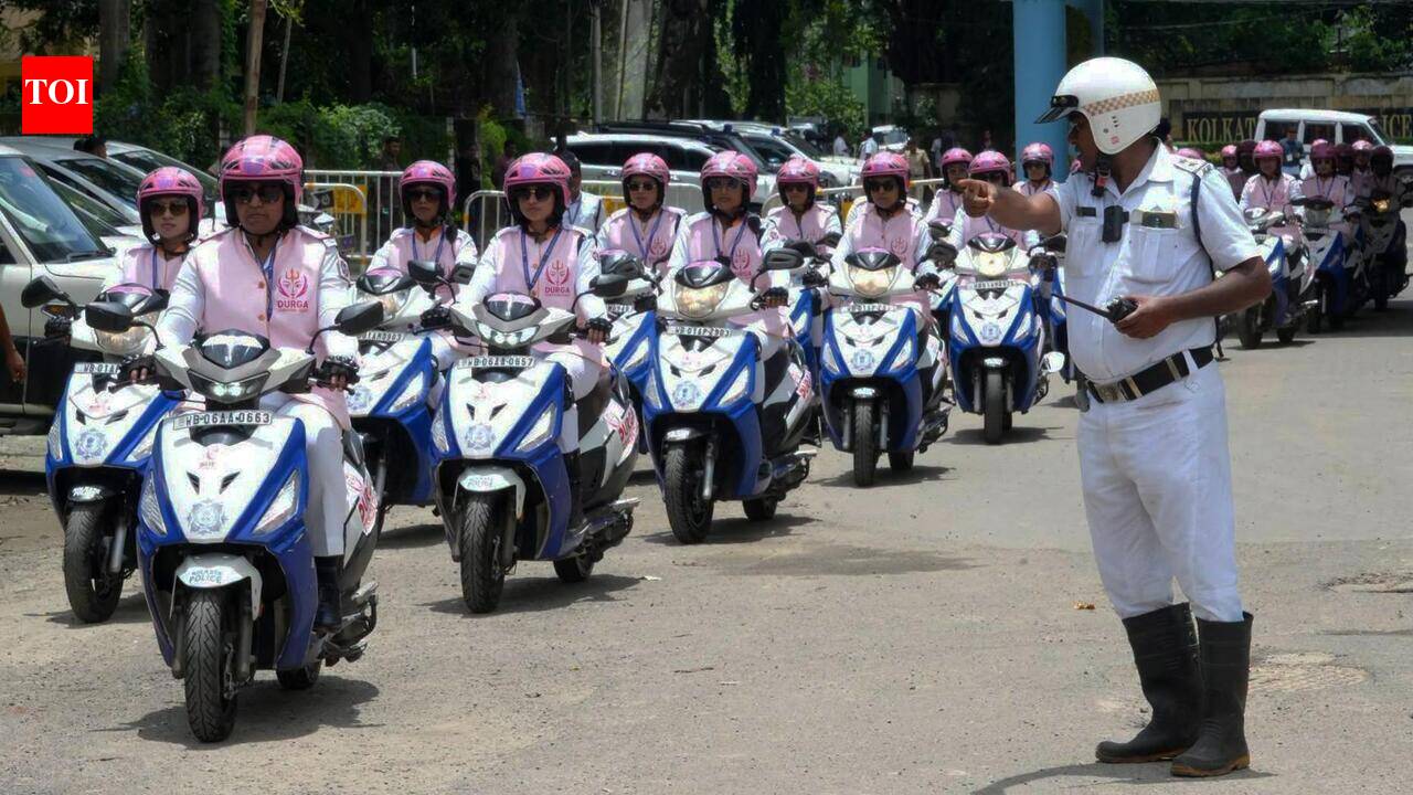 Kolkata Police's all-woman Durga Shakti Vahini to protect women, children