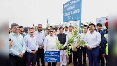 Plantation drive begins at Dadumajra waste site