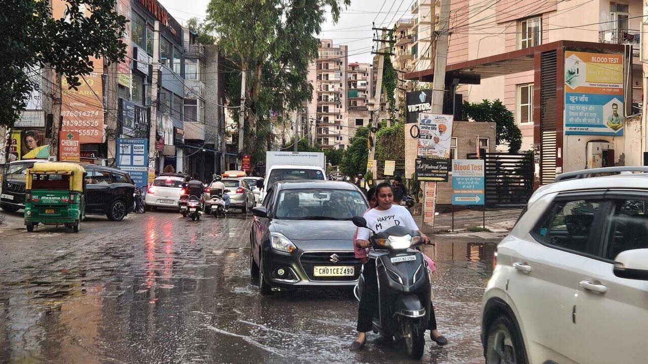 Season’s highest rainfall cools Chandigarh, more rain likely
