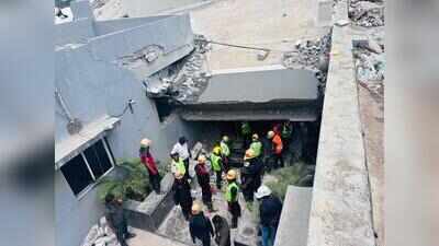 Amid collapsed concrete & toxic gases, search on for 8 trapped in Moshi cave-in