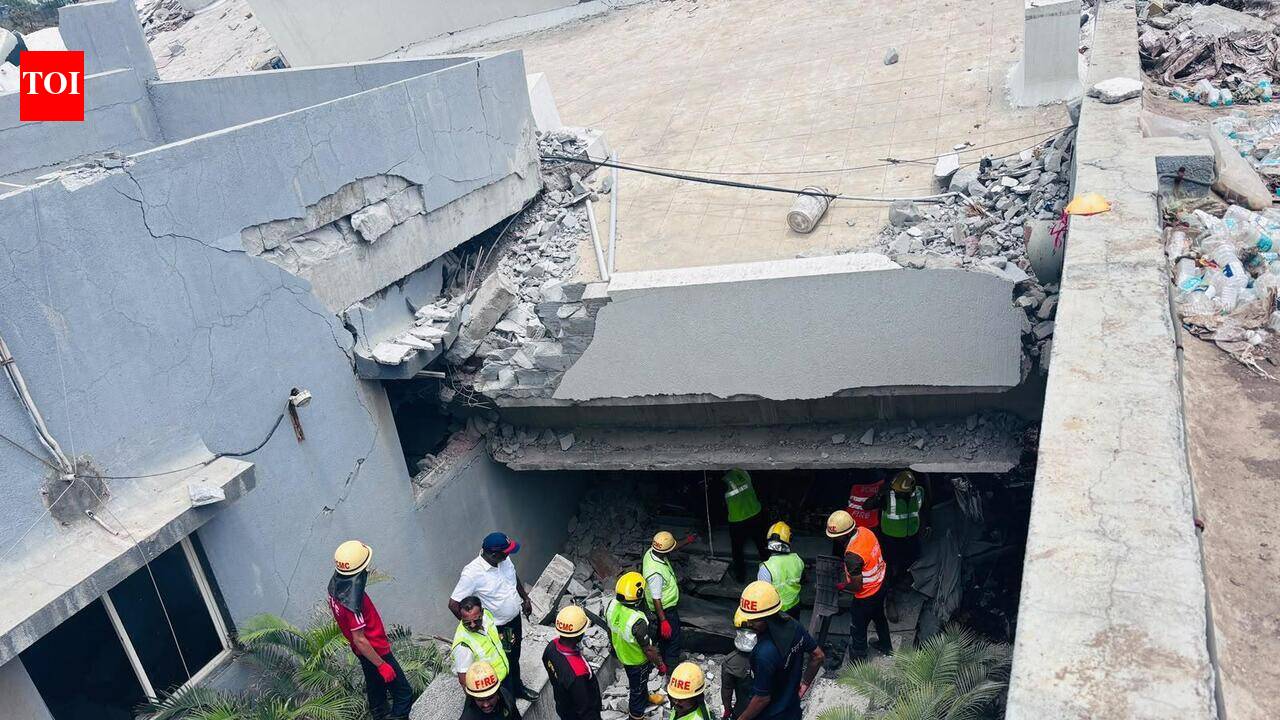 Amid collapsed concrete & toxic gases, search on for 8 trapped in Moshi cave-in