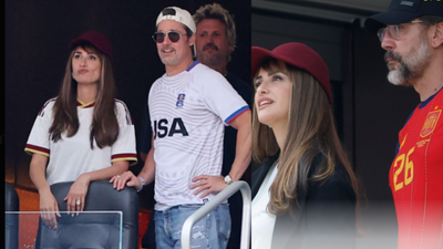 Hollywood invasion! Brad Pitt, Timothée Chalamet, Penélope Cruz lead star-studded crowd at Spain vs Belgium World Cup clash