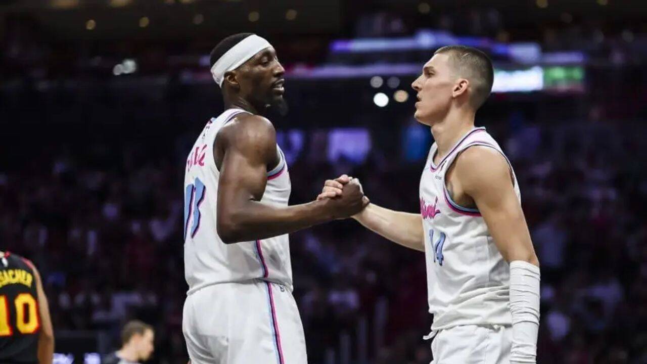 7-year Miami Heat teammates Bam Adebayo and Tyler Herro spark beef after blockbuster trade splits longtime duo