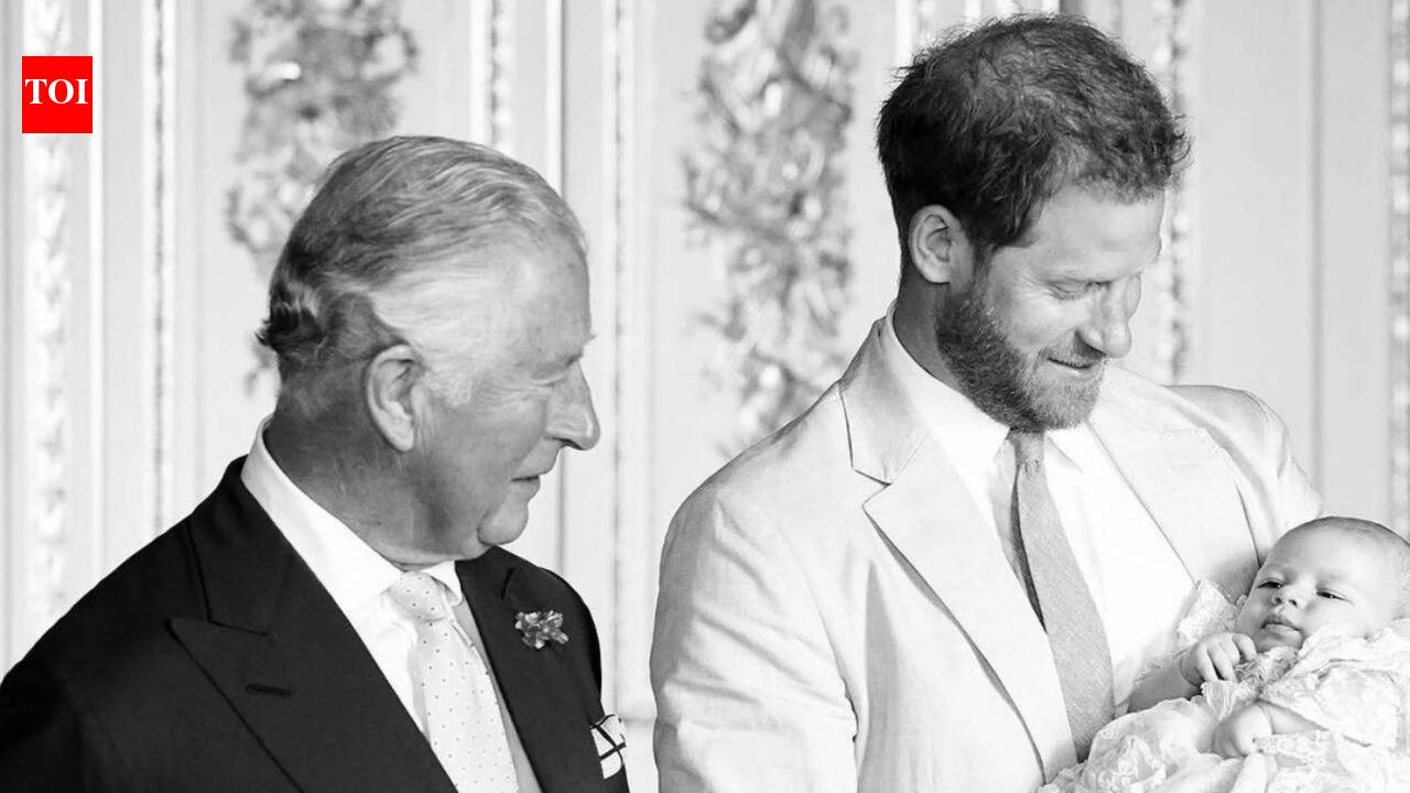 Prince Archie and Princess Lilibet reunite with King Charles after four years apart