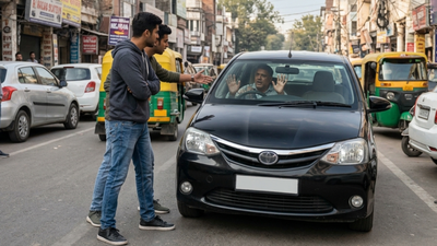 Bengaluru road rage: 2 youths block cop's vehicle for 30 minutes, abuse him