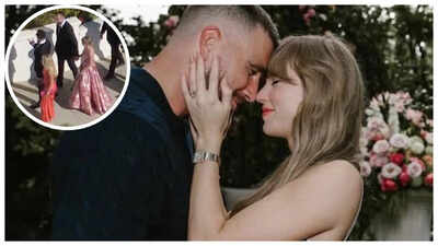 Taylor Swift and Travis Kelce make FIRST appearance as a married couple at JuJu Smith-Schuster’s wedding - PICS