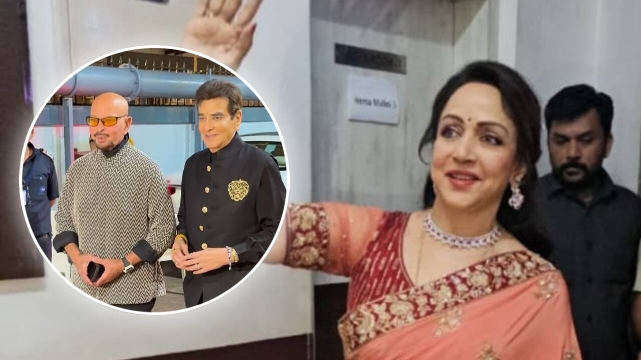 'Looking very charming': Jeetendra compliments Hema Malini at her celebratory concert