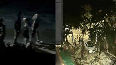 Gunfire, panic, trembling voices: Viral videos capture Gurgaon encounter from balconies