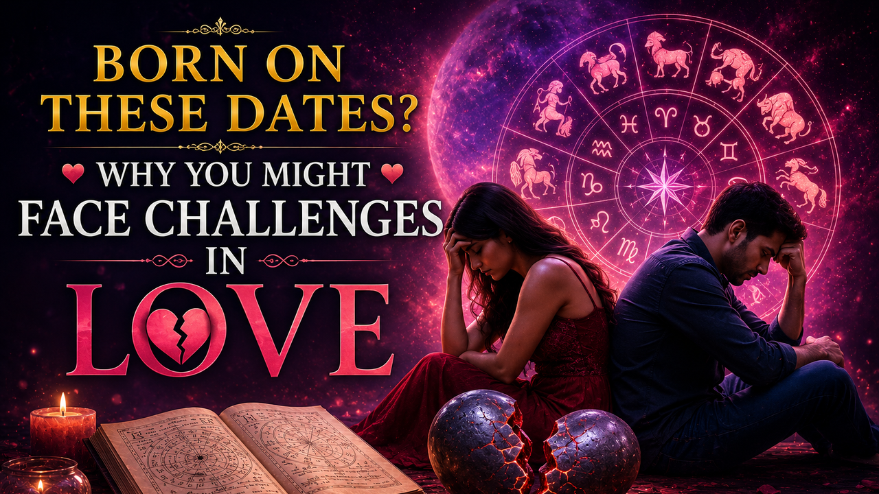 Born on These Dates? Why You Might Face Challenges in Love