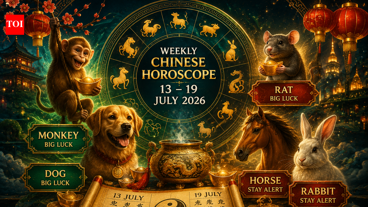 Weekly Chinese Horoscope, 13 –19 July 2026: Big Luck for Monkey, Dog, and Rat; Horse and Rabbit Must Stay Alert