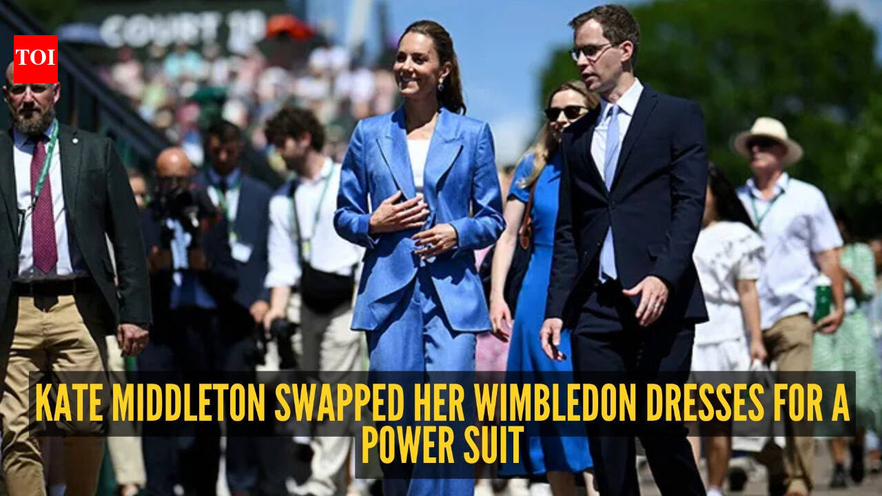 Kate Middleton ditched her signature Wimbledon dresses for a linen suit, and it completely paid off