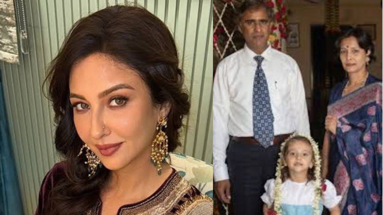 Saumya Tandon flips through unseen childhood moments, shares restored family album featuring parents