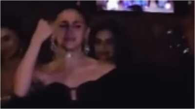 Alia Bhatt sets the dance floor on fire with ‘Maahi Ve’ at BFF Akansha Ranjan's sangeet - watch