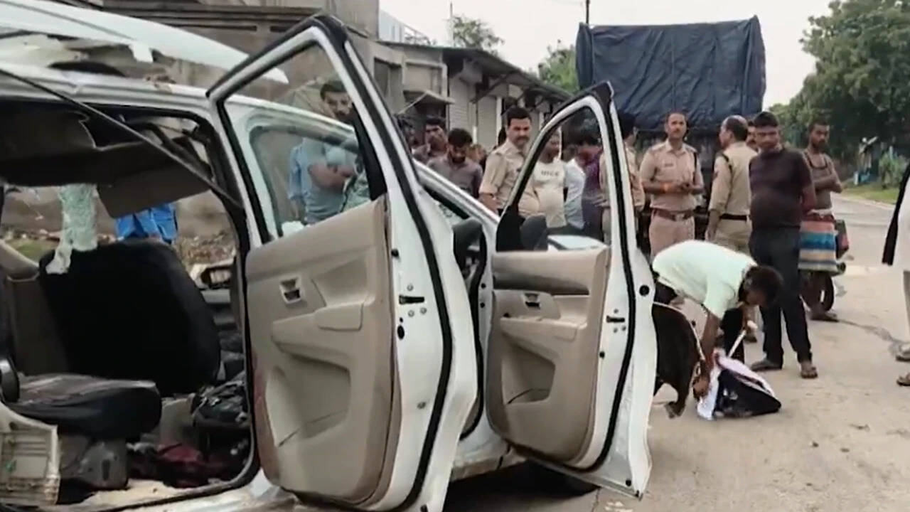 MP road tragedy: 5 family members dead after car rams parked truck in Umaria