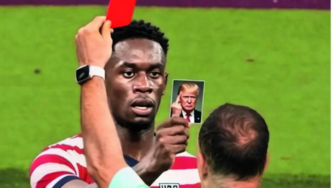 Trumpiana: Red card vs Trump card!