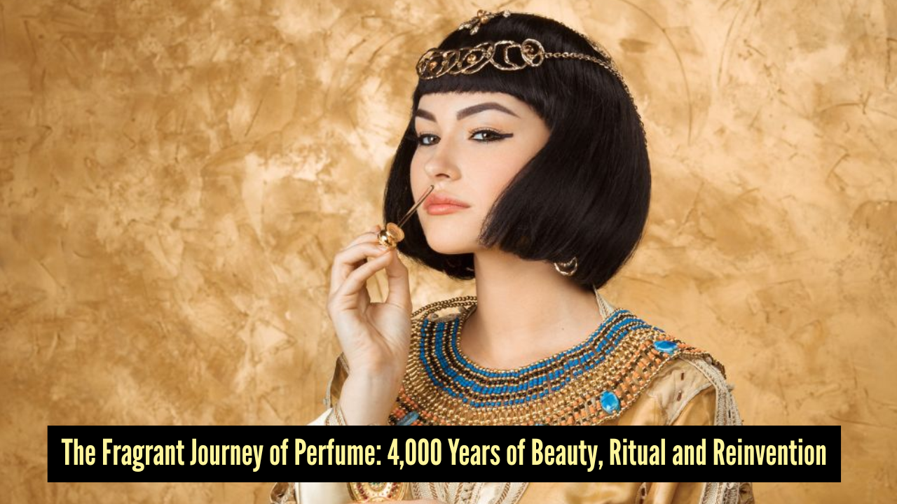 From melted wax to gladiator sweat: The fascinating 4,000-year history of perfume