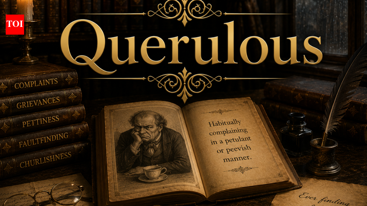 Word of the day: Querulous