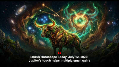 Taurus Horoscope Today, July 12, 2026: Jupiter's touch helps multiply small gains