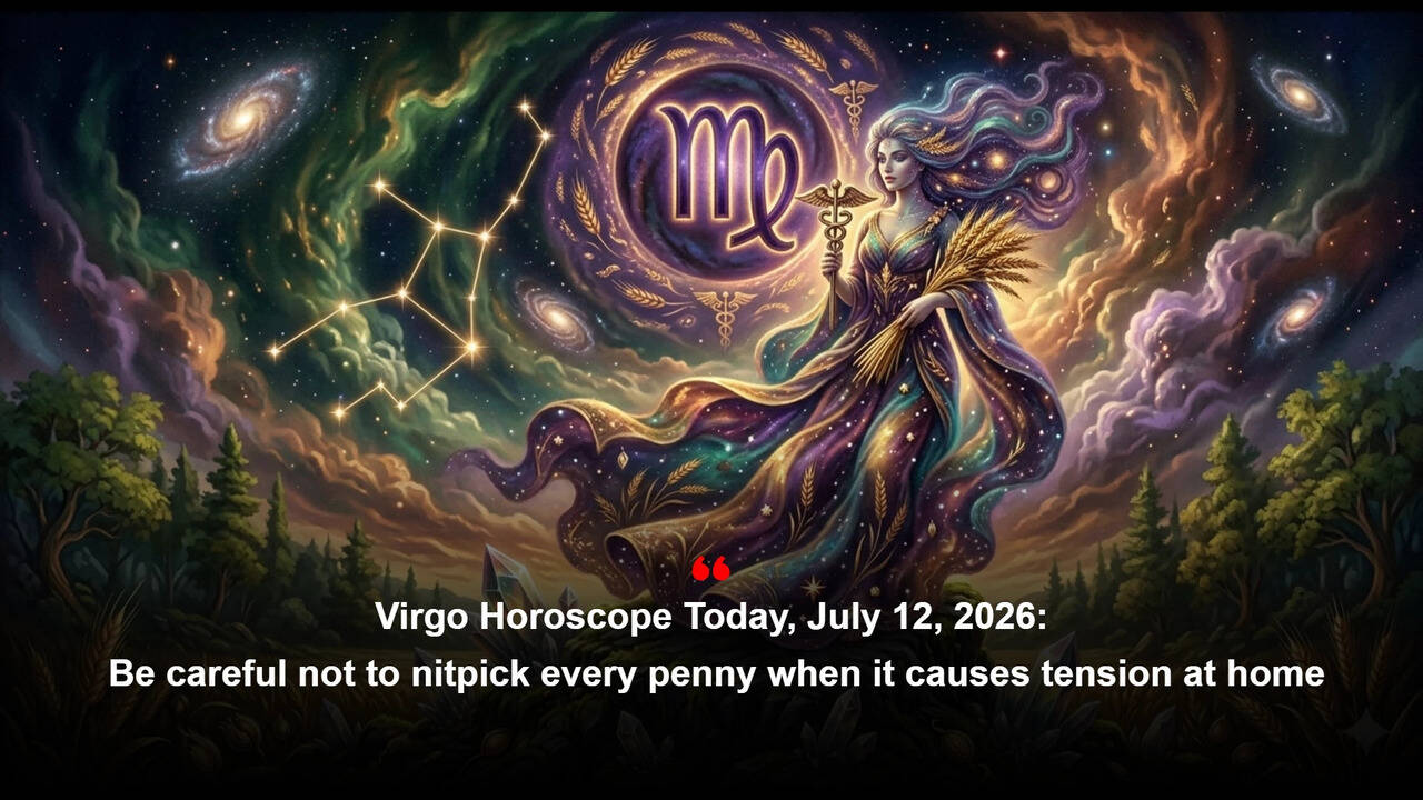 Virgo Horoscope Today, July 12, 2026: Be careful not to nitpick every penny when it causes tension at home