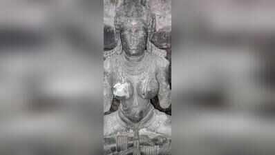 Ancient Saraswati idol vandalised in Gadag temple, security lapses questioned
