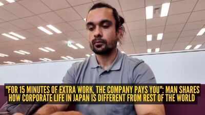 "For 15 minutes of extra work, the company pays you": Man shares how corporate life in Japan is different from rest of the world