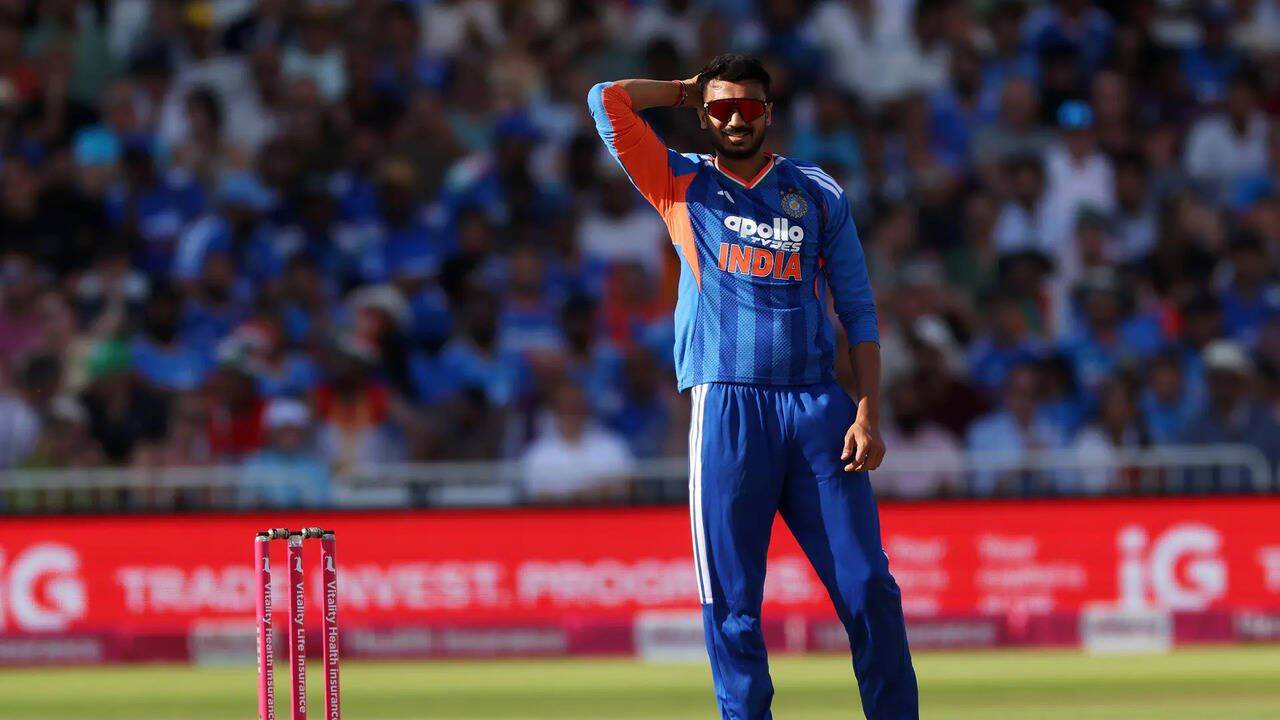 Axar Patel registers most expensive spell of T20 career as England batters run riot in Southampton