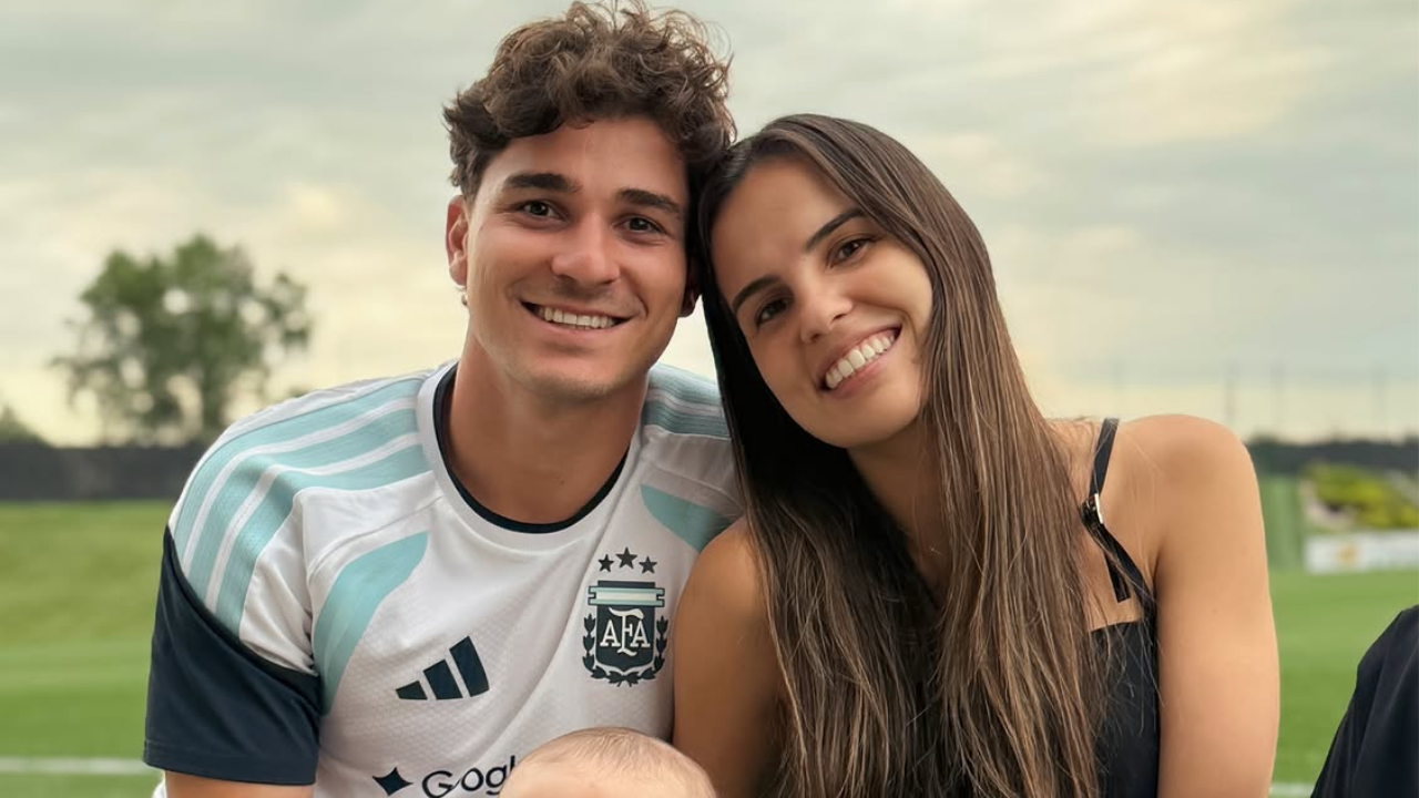 Who is Julián Álvarez’s girlfriend? Inside the life of Argentina star’s partner María Emilia Ferrero