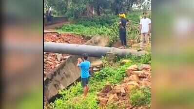 Culvert collapse hits irrigation, water supply in Nawada villages