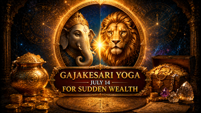 Jupiter-Moon Maha Rajyoga: These Zodiac Signs Set for Sudden Wealth