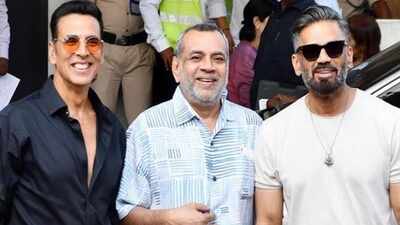 Despite Priyadarshan's exit from 'Hera Pheri 3', Suniel Shetty says he has hopes for it after 'Welcome To The Jungle' success: 'Something magical should happen'