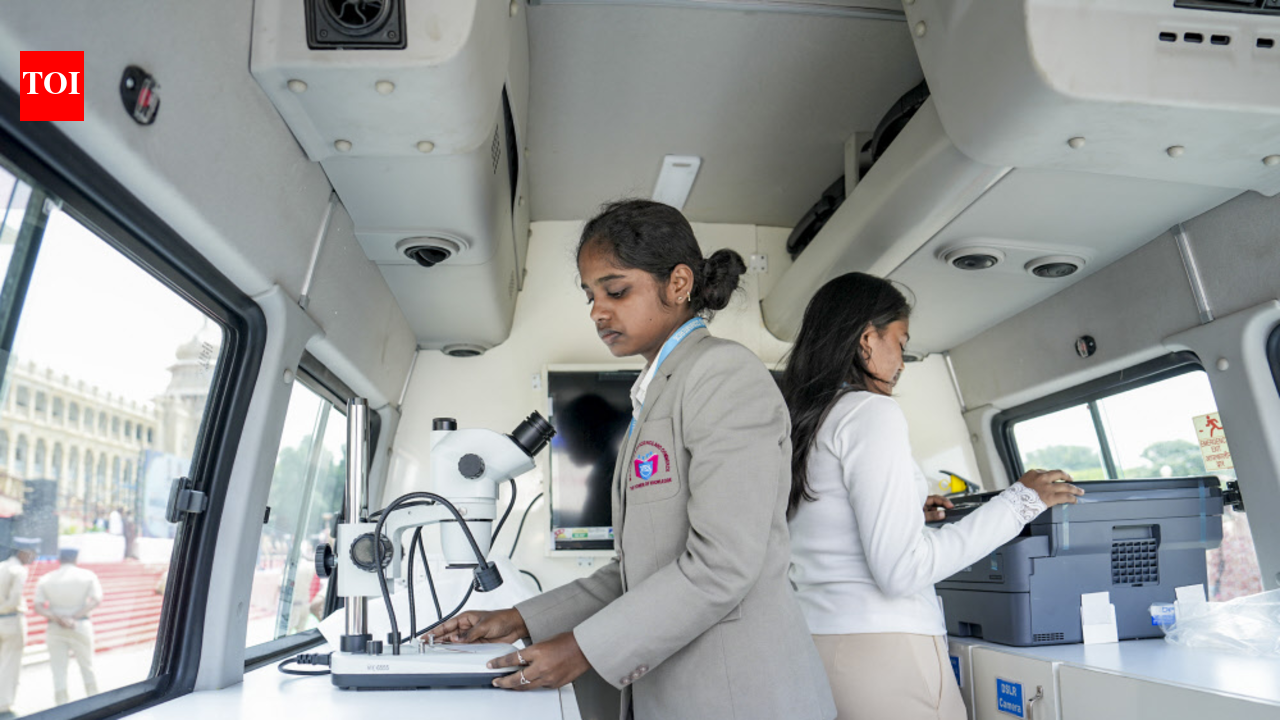 New mobile forensic vans to help police collect evidence faster in Karnataka