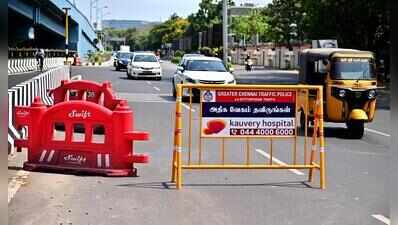 Chennai traffic police announce year-long traffic diversions at Thirumangalam