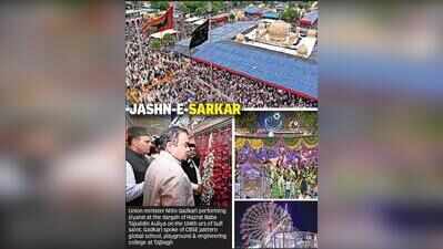Over 2L converge at Tajbagh for grand Shahi Sandal