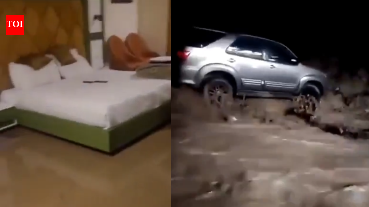 Cloudburst triggers flash floods in Jammu and Kashmir's Pahalgam; hotels, houses inundated