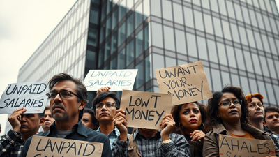 Talrop collapse sparks outrage: 21 companies shut, hundreds fight for unpaid wages