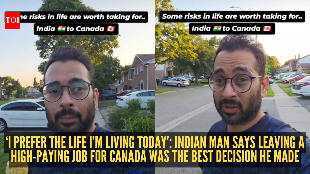 'Best decision of my life': Indian man explains why leaving his high-paying job for Canada was worth it