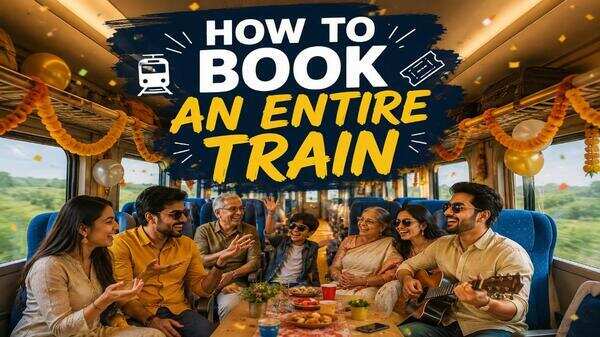 Yes, you can actually book an entire Indian Railways train: Here's how IRCTC's lesser-known Full Tariff Rate (FTR) service works