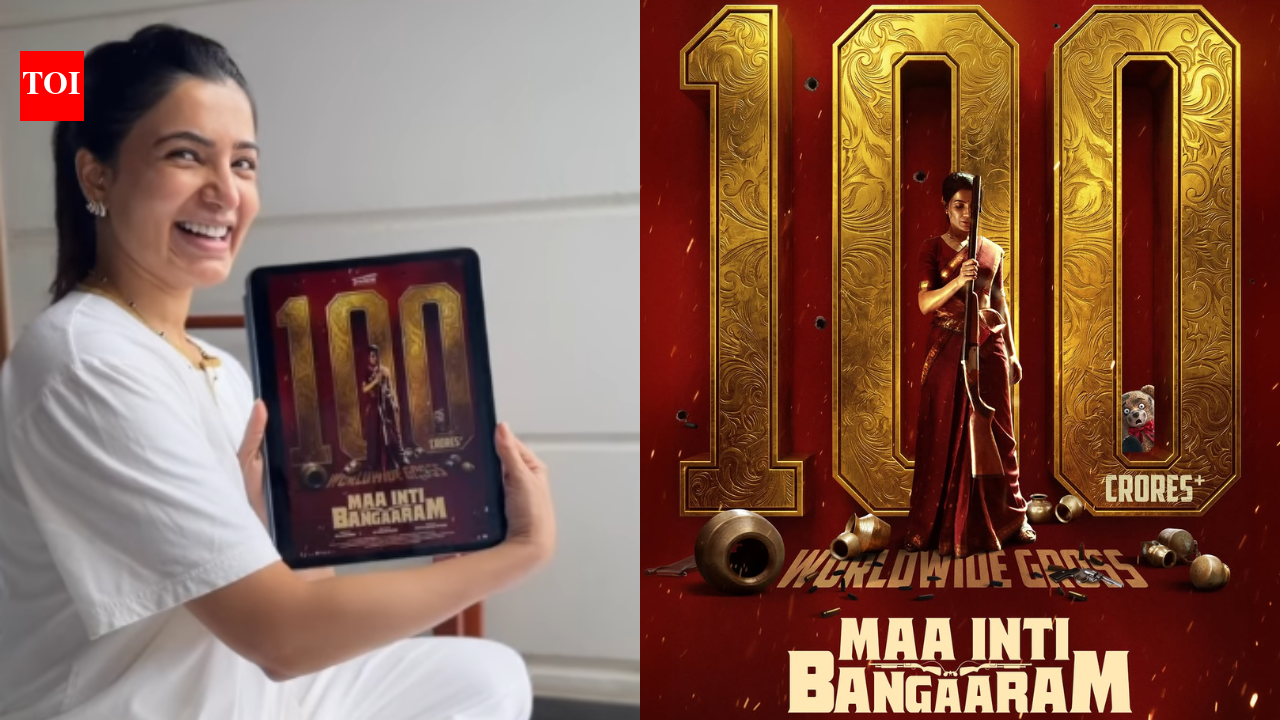 ‘We did 100 crores’: Expectant Samantha Ruth Prabhu breaks down in tears over Raj Nidimoru's sweet surprise on ‘Maa Inti Bangaram’s global haul