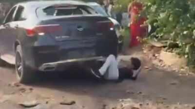 Chandigarh hit-and-run: Speeding Mercedes hits 2 outside nightclub; driver flees