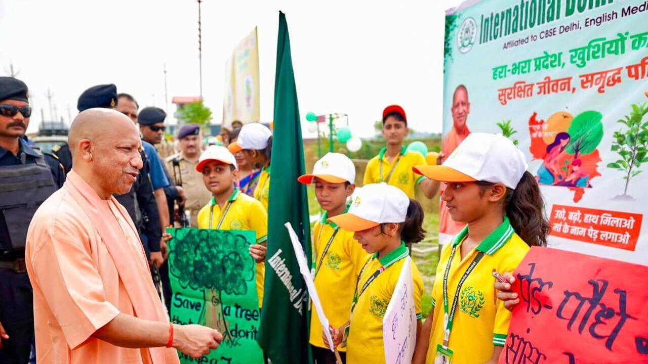 Govt maintaining balance between devpt, green cover expansion: Yogi