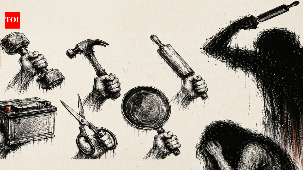 Tawa to dumbbells: Domestic objects are turning homes into crime scenes