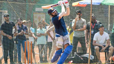 IND vs ENG: Rohit Sharma undertakes match-simulation in nets ahead of ODI series opener