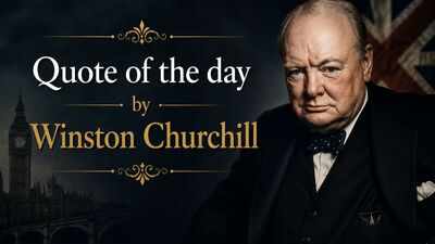 Quote of the day by Winston Churchill: "Personally, I'm always ready to learn, although I do not…" - know why real learning often begins when comfort ends