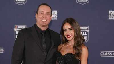 How is Samantha Busch finding strength after the tragic loss of NASCAR legend Kyle Busch?