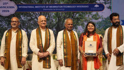 IIIT Hyderabad celebrates 25th convocation as 526 students graduate across programmes