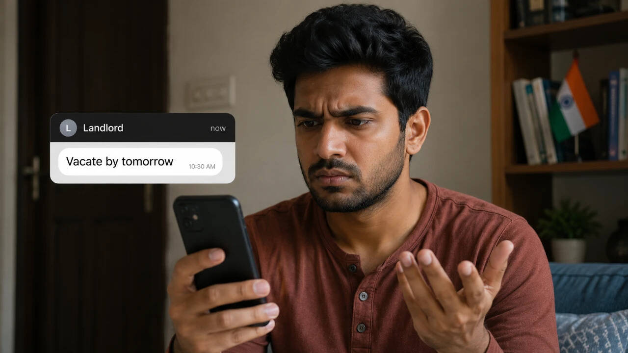 WhatsApp, SMS or email: Can your landlord legally evict you through a text?