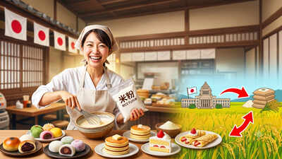 Why the Government of Japan is asking its people to make sweets using rice flour