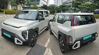 Kia Syros EV spotted undisguised ahead of launch: Expected specs
